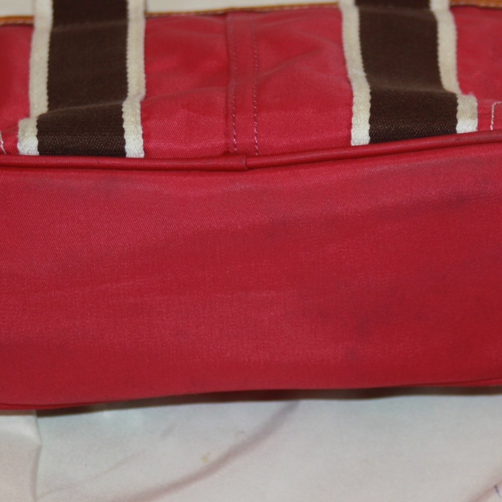 COACH 6260 Pink Mini Hamptons Nylon Purse Bag - Picture 5 of 6